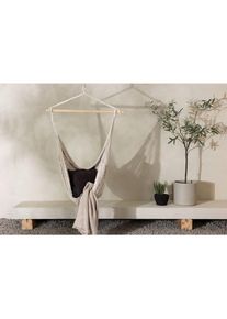 Gardenson , Wei&szlig; , Textil , 110x135x34 cm , Gartenm&ouml;bel, Relaxm&ouml;bel, H&auml;ngesessel