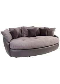 Luca Bessoni , Grau , Textil , 238x80x140 cm , Stoffauswahl, Hocker erh&auml;ltlich, R&uuml;cken echt , Wohnzimmer, Sofas & Couches, Sofas, Big Sofas