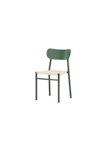 Livetastic , Gr&uuml;n, Beige , Holz, Metall, Textil , Pappel , 45x80x50 cm , Esszimmer, Esszimmerst&uuml;hle, Holzst&uuml;hle