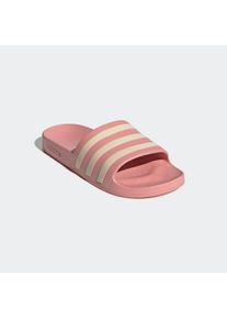 Badesandale adidas Sportswear "AQUA ADILETTE", Damen, Gr. 39, rosa (wonder mauve, wonder wei&szlig;, wonder mauve), Synthetik, Schuhe Badesandale, Badelatschen