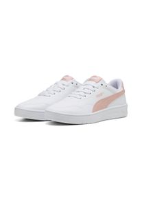 Sneaker Puma "COURT LALLY", Damen, Gr. 42,5, rosa (Puma wei&szlig;, rose quartz), Synthetik, Schuhe Sneaker, f&uuml;r sportliche und l&auml;ssige Anl&auml;sse, mit SOFTFOAM+ D&auml;mpfung
