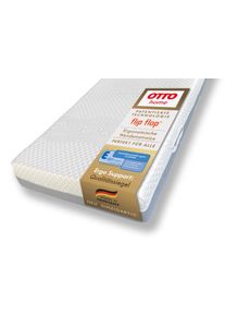 Hybridschaum-Matratze OTTO HOME "NEUHEIT, PREMIUM Flipper, 90x200, 140x200 cm, langlebig RG 39", wei&szlig;, B:160cm H:25cm L:200cm, Bezug: 100% Polyester, Matratzen, Hybridschaum-Matratze, besondere, ergonomische Schulterzone, H2+3/H3+4/H4+H5, Wendematratze
