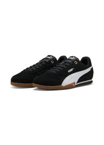 Sneaker Puma "BELLA DONNA SD", Damen, Gr. 42,5, wei&szlig; (Puma schwarz, Puma wei&szlig;), Leder, unifarben, Schuhe Sneaker, f&uuml;r Alltag, mit Textil-Innenmaterial, sportlicher Stil