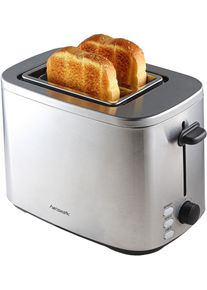 Hanseatic Toaster "HT8007SD", silber, B:17cm H:19cm T:28cm, Toaster, inkl. 3 Jahre Herstellergarantie, Toaster