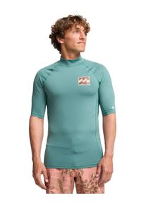 Rash Guard Billabong "Re Issue", Herren, Gr. XS, sea gr&uuml;n, Obermaterial: 84% Microfaser, 16% Elasthan;, Shirts Rash Guard