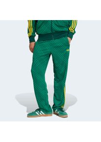 Sporthose adidas originals "FIREBIRD TP", Herren, Gr. S, N-Gr, collegiate gr&uuml;n, normal, gr., Obermaterial: 100% Polyester, Hosen Sporthose