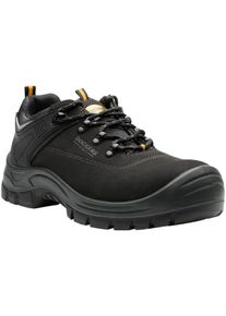 Sicherheitsschuh Dockers by Gerli "Magic Low S3" Gr. 42, schwarz, 42, Obermaterial: 100% Rindnubukleder CNU., Schuhe, Sicherheitsschuh