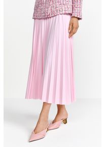Plisseerock RICHROYAL, Damen, Gr. 40, rosa (spring blush), Web, Obermaterial: 95% Polyester, 5% Elasthan, ca. Mitte Wade, R&ouml;cke Plisseerock, mit elastischem Bund