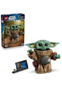 Konstruktionsspielsteine Lego "Grogu (Lehrling des Mandalorianers) (75446), Lego Star Wars&trade;", bunt, Spielbausteine, Kinder, Kunststoff, Konstruktionsspielsteine