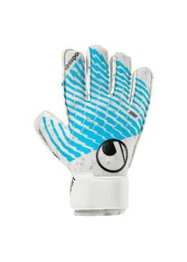 Torwarthandschuhe Uhlsport "Torwarthandschuhe FM Cybertec Starter Soft Kids", Kinder, Gr. 6,5, wei&szlig;, cyberblau, schwarz, Obermaterial: 81% Gummi rubber. 13% Polyester PES. 6% Nylon NY., Handschuhe Torwarthandschuhe