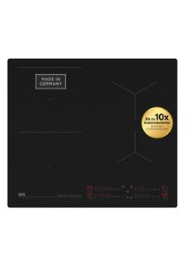 AEG Induktions-Kochfeld "TI64IB1FIZ", schwarz, B:58cm H:44cm T:51cm, Kochfelder, SaphirMatt - 10&times; kratzresistenter & Anti‑Fingerprint, Made in Germany, Induktions-Kochfeld