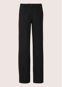 Madeleine Mode B&uuml;gelfaltenhose MADELEINE "Hose Weite Palazzo-Hose mit B&uuml;gelfalten", Damen, Gr. 20, N + K Gr, schwarz, Obermaterial: 47% Polyester PES. 47% Viskose CV. 6% Elasthan EL., Modern, normal, Hosen B&uuml;gelfaltenhose