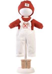 Puppenkleidung LLORENS "Kleiderset Latzhose, 42 cm", bunt, Puppenkleidung, Baby, Puppenkleidung