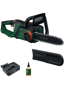 Bosch Home and Garden Akku-Kettens&auml;ge BOSCH HOME & GARDEN "PKE18V-30-28 KIT", gr&uuml;n (wei&szlig;, neutral), Kettens&auml;gen, Akku-Kettens&auml;ge, f&uuml;r schnelles und einfaches Schneiden von gro&szlig;en &Auml;sten und St&auml;mmen