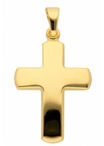 Adelia&acute;s Kettenanh&auml;nger ADELIA&acute;S "585 Gold Kreuz Anh&auml;nger", gold, Schmuckanh&auml;nger, Damen, Gelbgold 585, Kettenanh&auml;nger