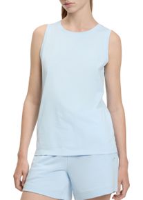 Tanktop Energetics "DA.-TANK-SHIRT ENZA SL W", Damen, Gr. XS, blau light, Obermaterial: 100% Baumwolle, Tops Tanktop, Regular Fit, klassischer Rundhalsausschnitt, leichtes Material