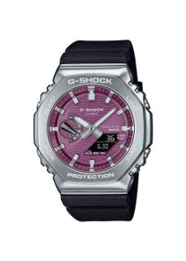 Smartwatch Casio G-SHOCK "GBM-2100A", schwarz, beere, silberfarben, schwarz, Smartwatches, Herren, Smartwatch, Armbanduhr, Herren,Bluetooth, Solarbetrieb, Flight Log Memory