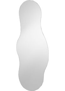 Wandspiegel Salesfever, transparent (klarglas), B:50cm H:110cm T:0,5cm, MDF, Spiegelglas, Spiegel, Wandspiegel, wellenf&ouml;rmig, organische Form