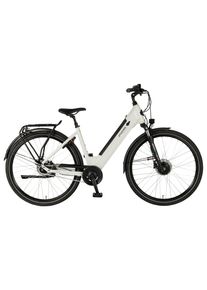 E-Bike Prophete "Geniesser 2.0" Gr. 48, kreide matt, schwarz, Elektrofahrr&auml;der, 48cm, 28 Zoll (71,12cm), E-Bike