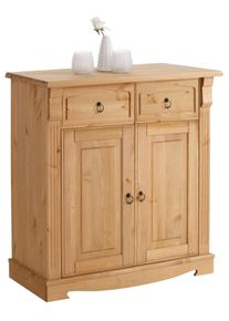 Kommode OTTO HOME "Anna, Sideboard, Anrichte, Stauraumschrank", natur, B:94cm H:88cm T:44cm, FSC-zertifiziertes Massivholz, Sideboards, Kommode, aus massiver Kiefer, Breite 94 cm, mit Kassettenoptik, FSC