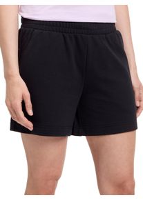 Shorts Energetics "DA.-SHORTS ELISKA SHO FT W", Damen, Gr. XS, N-Gr, schwarz, Obermaterial: 50% Baumwolle, 50% Elasthan, Hosen Shorts, elastisches Material, mit Kordelzug im Bund