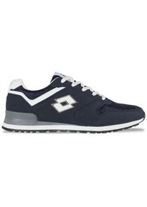 Sneaker Lotto, Damen, Gr. 42, navy, wei&szlig;, Kunstfaser, Synthetik, gepflegt, Schuhe Sneaker, - leicht und bequem