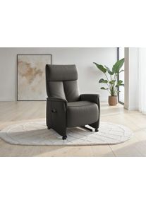Sit & More TV-Sessel SIT & MORE "Cremona Comfort Plus", anthrazit, B:87cm H:116cm T:89cm, Sessel, TV-Sessel, bis 200 Kg belastbar, mit Herz-Waage Funktion