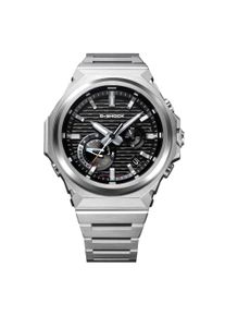Smartwatch Casio G-SHOCK "GST-B1000D", edelstahlfarben, schwarz, edelstahlfarben, Smartwatches, Herren, Smartwatch, Armbanduhr, Herren, Bluetooth, Super Illuminator, Flight Log Memory