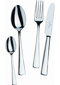 Besteck-Set "Montego", silber (silberfarben), 72 Stk., Chromnickelstahl 18/10, PICARD & WIELP&Uuml;TZ SOLINGEN, Essbesteck-Sets, Besteck-Set, Made in Germany