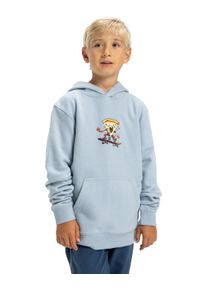 Hoodie DC Shoes "Hot Slice", Jungen, Gr. 16(165-172cm), blau (blau fog), Obermaterial: 55% Walkfrottier, 25% Walkfrottier, 20% Microfaser;, Sweatshirts Hoodie
