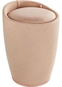 Hocker Wenko "Candy", beige, B:36cm H:50,5cm T:36cm, Hocker, Hocker