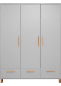 M&auml;usbacher Kleiderschrank M&Auml;USBACHER, wei&szlig;, neutral, B:148cm H:190cm T:51cm, Holzwerkstoff, Schr&auml;nke, Kleiderschrank, Kleiderschrank H&ouml;he 190" Breite "148"