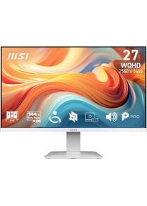 MSI LED-Monitor "PRO MP273QW E14", Energieeffizienz: E, wei&szlig;, Monitore, neigbar, Lautsprecher, LED-Monitor