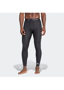 Trainingstights adidas Performance "TF BASE TIGHT", Herren, Gr. 3XL, N-Gr, schwarz (schwarz, normal, gr.), Obermaterial: 83% Polyester, 17% Elasthan, Hosen Trainingstights