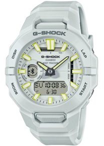 Smartwatch Casio G-SHOCK "GBA-950", wei&szlig; (grau, grau), Smartwatches, Herren, Smartwatch, Armbanduhr, Herrenuhr, Stoppfunkt., Lifelog Funktion,Hand Moving Funk.