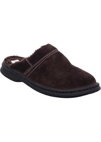 Hausschuh Josef Seibel "Max 67, moro", Herren, Gr. 40, braun (moro), Obermaterial: 100% Rindsleder Leather cow., Schuhe Hausschuh