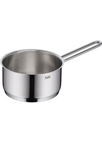 Kasserolle Silit "Extra Cook", grau (edelstahl), B:18,1cm H:9,1cm L:34,2cm, T&ouml;pfe, Kasserolle, Silitherm Universalboden, induktionsgeeignet, sp&uuml;lmaschinengeeignet