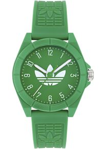 Quarzuhr adidas originals "PROJECT FOUR", gr&uuml;n, Armbanduhren, Damen, Quarzuhr, Armbanduhr, Herrenuhr, Damenuhr, unisex, Resinarmband