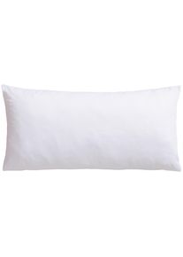 Nackenst&uuml;tzkissen Beco "Comforel Aktion Gesunder R&uuml;cken (AGR)", wei&szlig;, B:40cm H:10cm L:80cm, Bezug: 100% Baumwolle. F&uuml;llung: 100% Polyester, Kopfkissen, Nackenst&uuml;tzkissen, Baumwoll-Mako-Satin gef&uuml;llt mit Dacron Comforelfaser