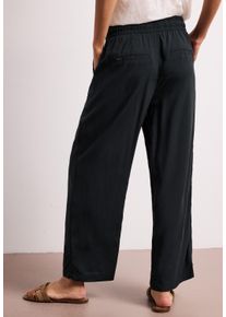 Stoffhose Street One "Style Emee", Damen, Gr. 44, L&auml;nge 26, pine grove gr&uuml;n, Web, Obermaterial: 100% Viskose, unifarben, l&auml;ssig geschnitten 3/4-L&auml;nge, Hosen Stoffhose, 3/4-Sommerhose mit elastischem Bund und Tunnelzug