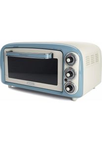 Ariete Minibackofen "Vintage 979 blau", blau, B:47,5cm H:24,5cm T:40cm, Miniback&ouml;fen, Minibackofen