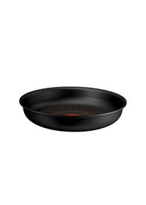 Bratpfanne Tefal "Ingenio Excellence Fusion", schwarz, B:25,8cm H:4,9cm L:25,8cm &Oslash;:24cm, Pfannen, Bratpfanne, abnehmbarer Ingenio-Griff, Thermo-Signal, stapelbar, Induktion