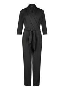 Jumpsuit Betty Barclay "Jumpsuit mit Eingrifftaschen", Damen, Gr. 40, EURO, schwarz, Obermaterial: 94% Polyester PES. 6% Elasthan EL., Overalls Jumpsuit