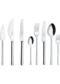 Besteck-Set "Ventura", silber (silberfarben), 48 Stk., Chromnickelstahl 18/10, PICARD & WIELP&Uuml;TZ SOLINGEN, Essbesteck-Sets, Besteck-Set, hervorragende Schneidleistung