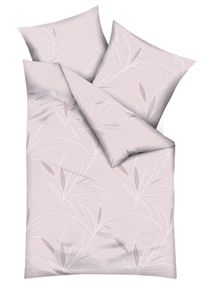 Bettw&auml;sche Kaeppel "Organic", ros&eacute;, B/L: 155cm x 220cm, 1 Stk., 1 Stk., Mako-Satin, B/L: 80cm x 80cm, 2 Stk., Mako-Satin, Obermaterial: 100% Baumwolle, Bettw&auml;sche, Bettw&auml;sche