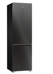 HISENSE K&uuml;hl-/Gefrierkombination "RB5P410SA", Energieeffizienz: A, schwarz, Rechtsanschlag, wechselbar, SmartHome-f&auml;hig, K&uuml;hlschr&auml;nke, BigVolumen Modell mit insgesamt 413 Liter, K&uuml;hl-/Gefrierkombination