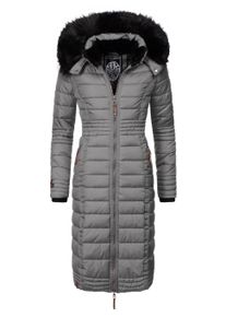 Wintermantel Navahoo "Wintermantel Umay", Damen, Gr. XL, grau, Obermaterial: 100% Polyester PES. Obermaterial: Futter: 100% Polyester PES. 100% Polyester PES., M&auml;ntel Wintermantel
