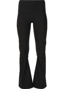 Sporthose Energetics "DA.-TRAININGS-HOSE OLYMPIANO W FLARED PA", Damen, Gr. 46, N-Gr, schwarz, Obermaterial: 77% Polyamid, 23% Elasthan, Hosen Sporthose, elastisches Material, hoher Bund, ausgestelltes Bein, Regular Fit