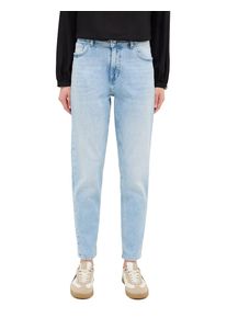 Slim-fit-Jeans Mustang "Damen Style Brooks Relaxed Slim", Damen, Gr. 34, L&auml;nge 32, blau (200 hellblau), Denim/Jeans, 99% Baumwolle, 1% Elasthan, unifarben, slim fit, Jeans Slim-fit-Jeans