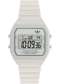 Digitaluhr adidas originals "DIGITAL TWO", wei&szlig;, Armbanduhren, Damen, Digitaluhr, Armbanduhr, Quarzuhr, Damenuhr, Herrenuhr
